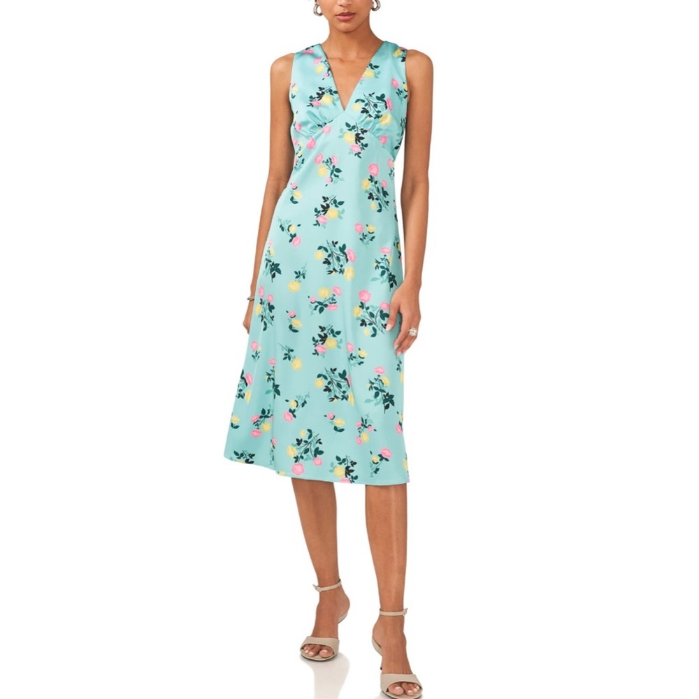 1.STATE Sleeveless Dress in Floral
